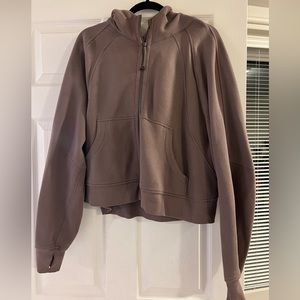 Lululemon cropped scuba hoodie full zip XL/XXL